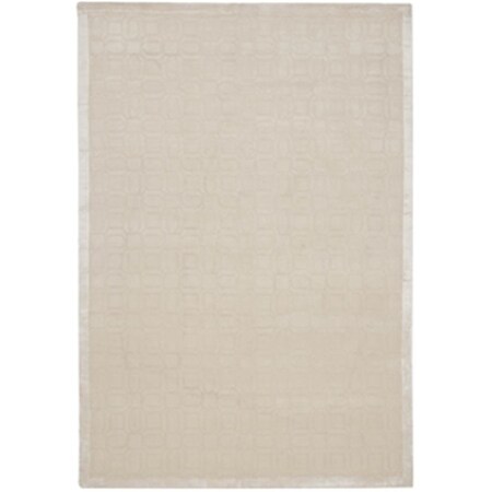 Safavieh 6 x 9 ft. Medium Rectangle Contemporary Tibetan White Hand Knotted Rug TB834A-6